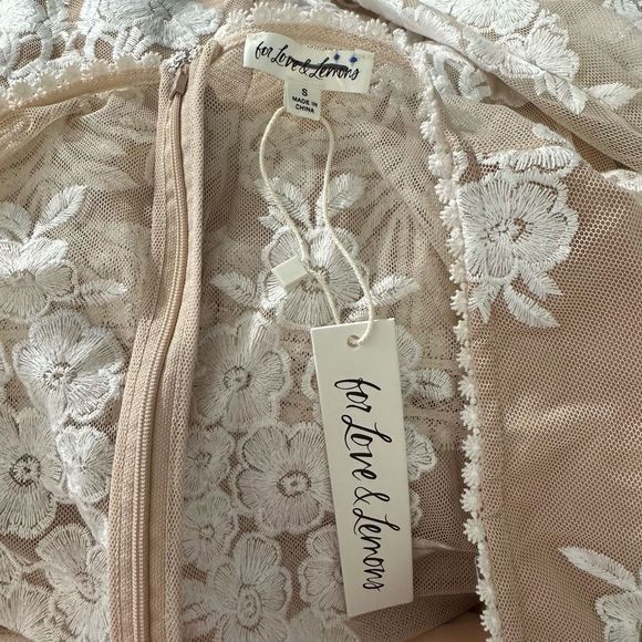 Free People by For love & Lemons Temecula Embroidered Lace Jumpsuit - Picture 6 of 6